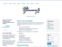 Tablet Screenshot of poetryexpress.org
